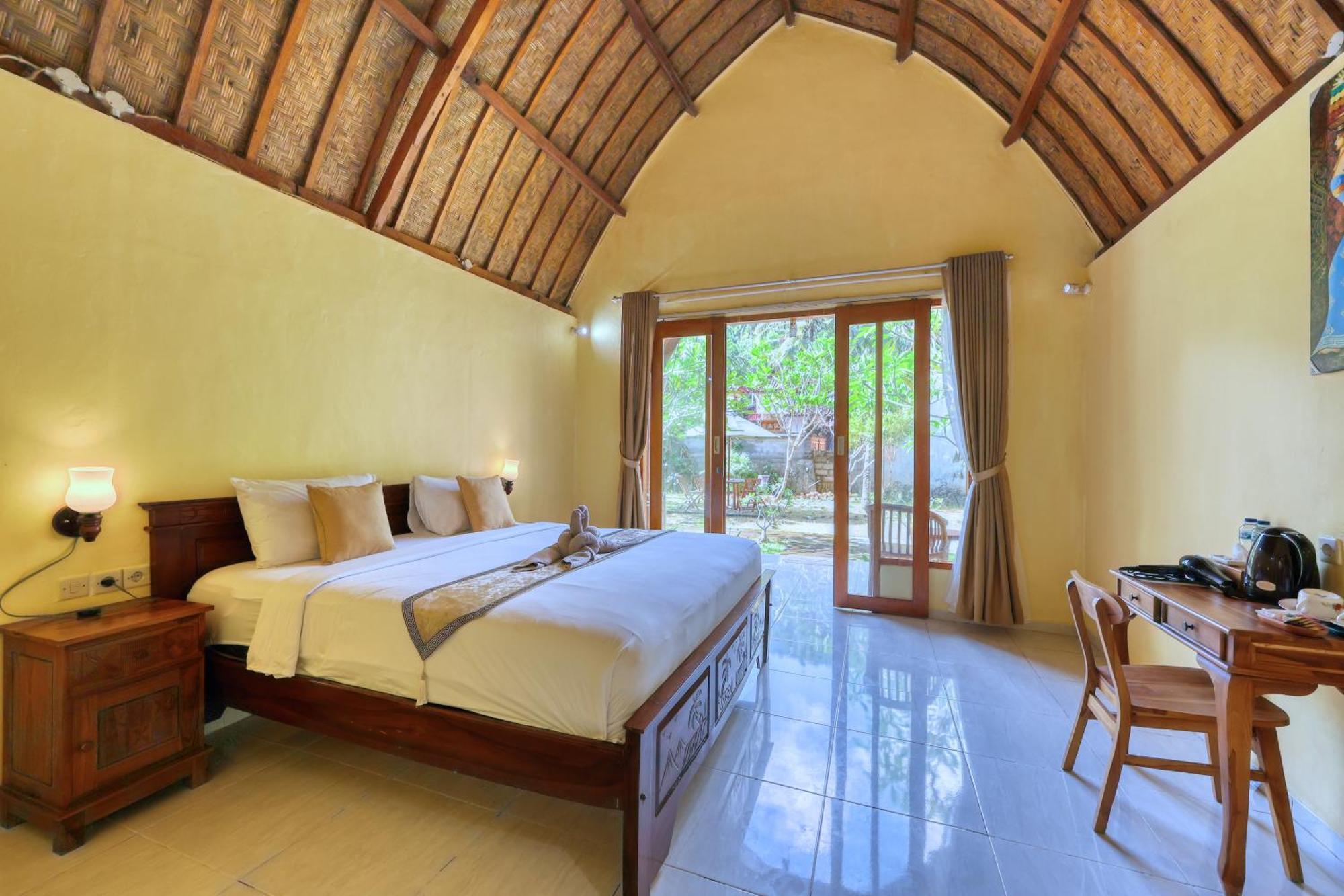 Maharga Bungalows Sakti Værelse billede