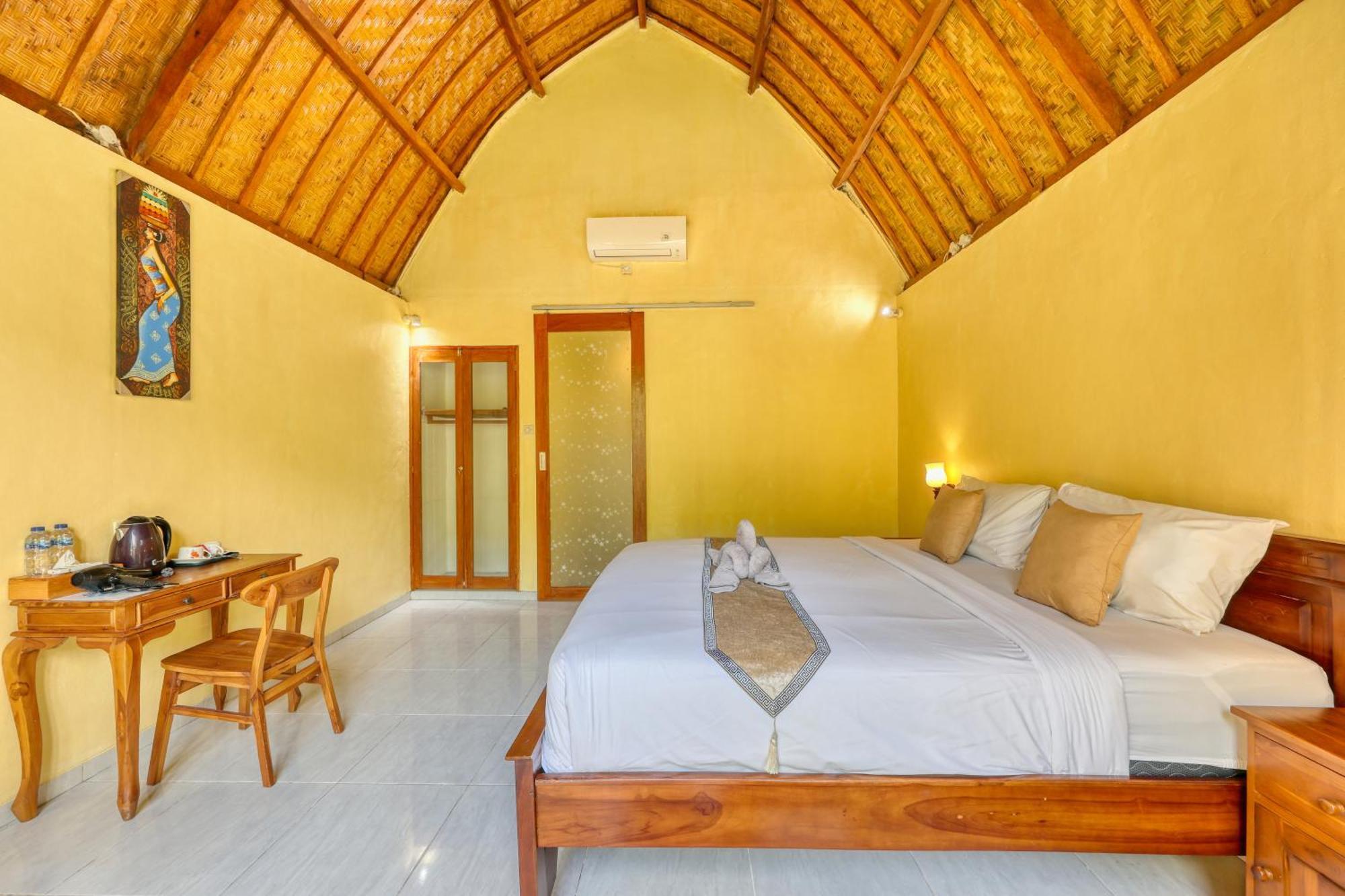 Maharga Bungalows Sakti Værelse billede